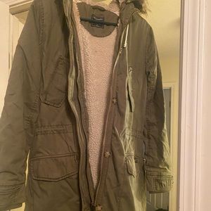 Sherpa lined Abercrombie parka